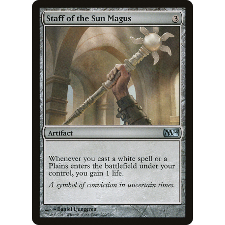 Bastone del Magus Solare - Foil