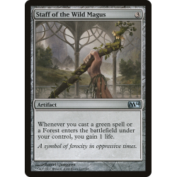 Staff of the Wild Magus - Foil