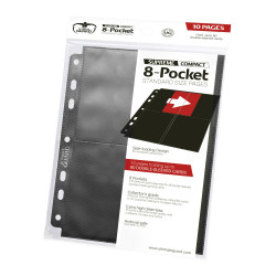 Ultimate Guard - 8-Pocket Compact Pages - Black