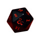 Ultra Pro - Heavy Metal D20 Dice - Dungeons & Dragons