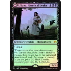 Liliana, Heretical Healer / Liliana, Defiant Necromancer - Foil