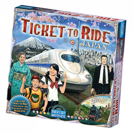Ticket to Ride - Japan & Italy - EN/DE/FR/IT