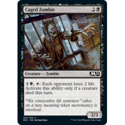 Eingesperrter Zombie - Foil