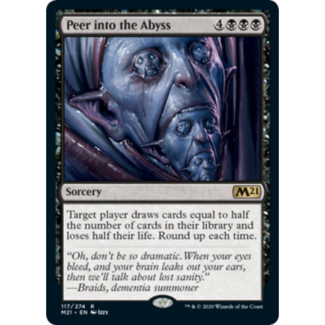 Peer into the Abyss - Foil