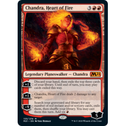 Chandra, Herz aus Feuer - Foil