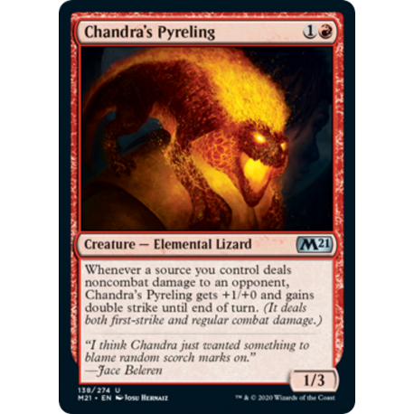 Chandras Feuerbrandling - Foil