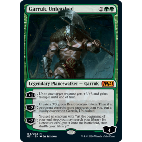 Garruk der Entfesselte - Foil