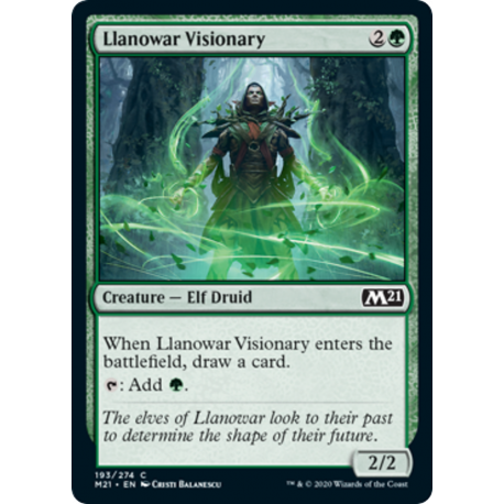 Llanowar-Visionär - Foil