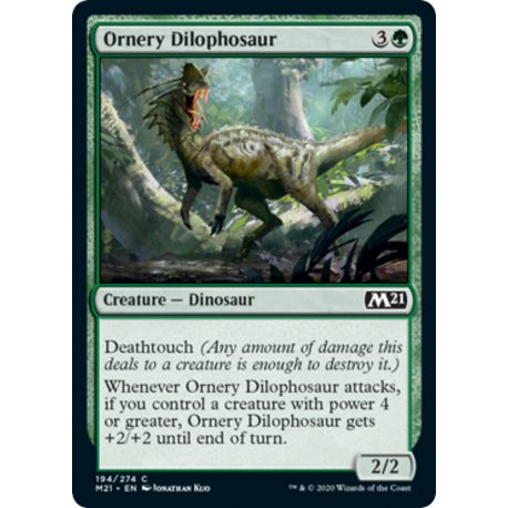 Störrischer Dilophosaurus