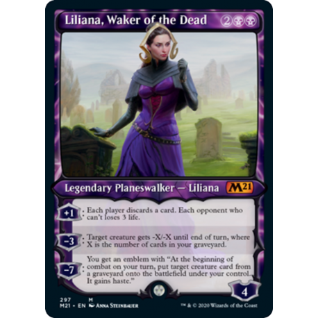 Liliana, Waker of the Dead (Showcase) - Foil