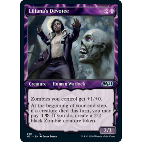 Liliana's Devotee (Showcase) - Foil