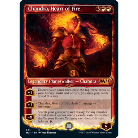 Chandra, Cuore di Fuoco (Showcase)