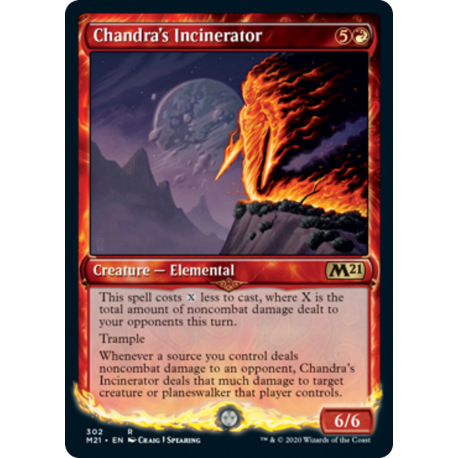 Incinérateur de Chandra (Showcase) - Foil