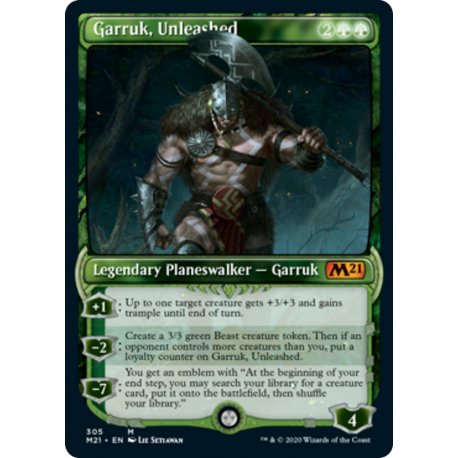 Garruk, Unleashed (Showcase)