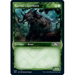 Garruks Bluthorn (Showcase) - Foil