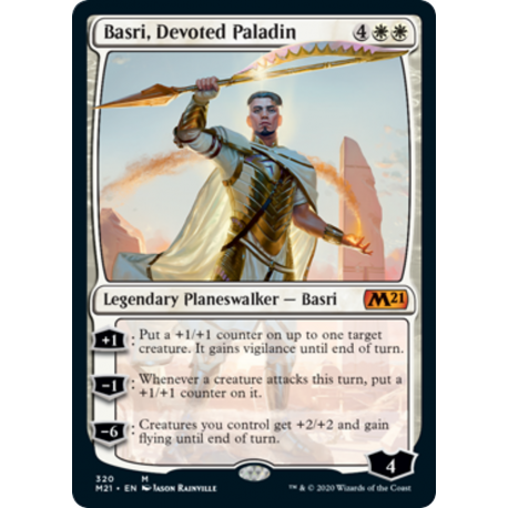 Basri, Devoted Paladin - Foil