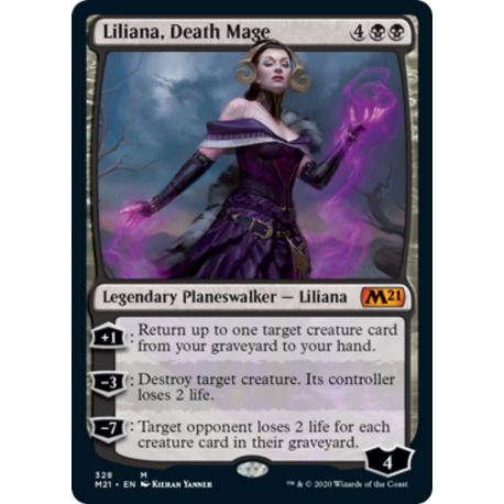 Liliana, Death Mage - Foil