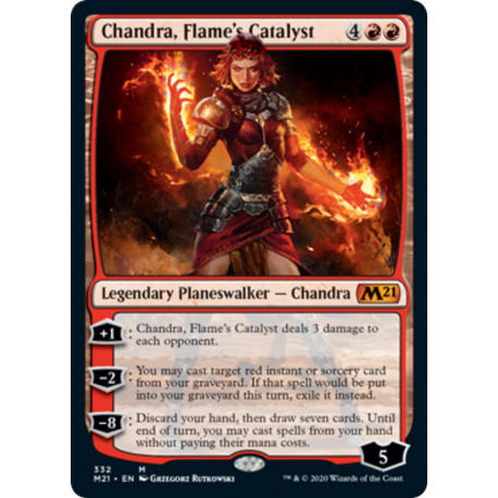 Chandra, Auslöserin der Flamme - Foil