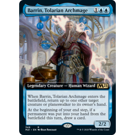 Barrin, Tolarian Archmage (Extended) - Foil