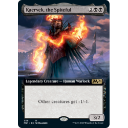 Kaervek, the Spiteful (Extended) - Foil