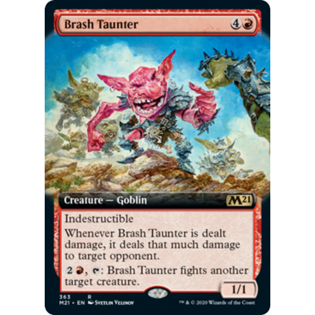 Brash Taunter (Extended) - Foil