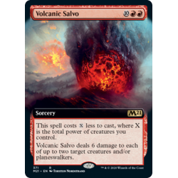 Volcanic Salvo (Extended) - Foil