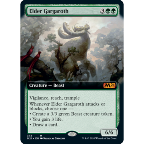 Elder Gargaroth (Extended) - Foil