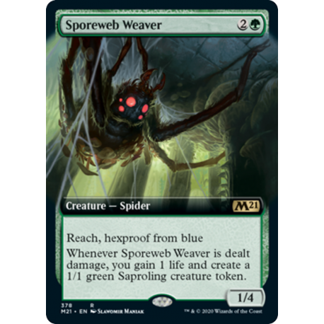 Sporennetzweber (Extended) - Foil