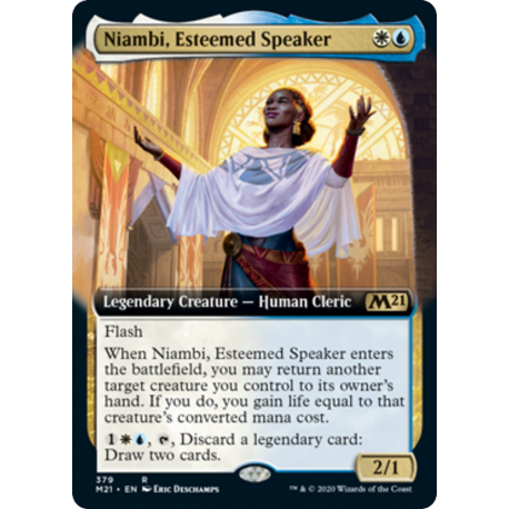 Niambi, Esteemed Speaker (Extended) - Foil