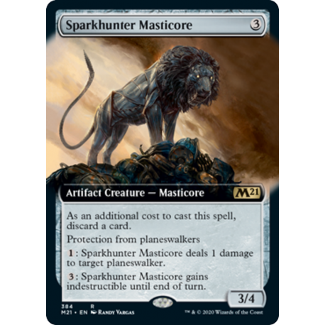 Sparkhunter Masticore (Extended) - Foil