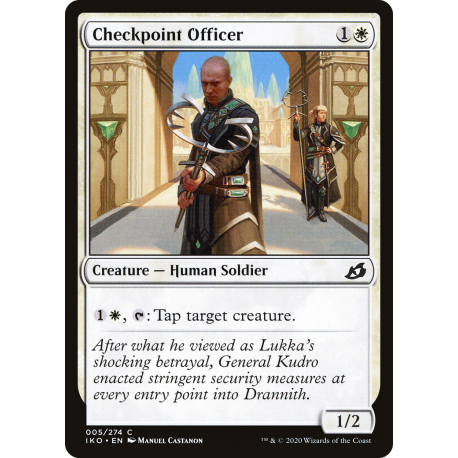Checkpoint Officer