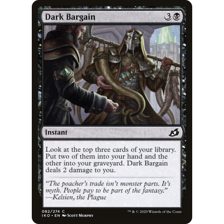 Dark Bargain - Foil