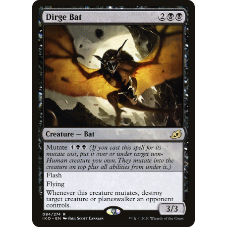 Dirge Bat - Foil