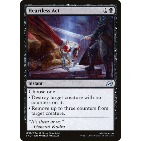 Heartless Act - Foil