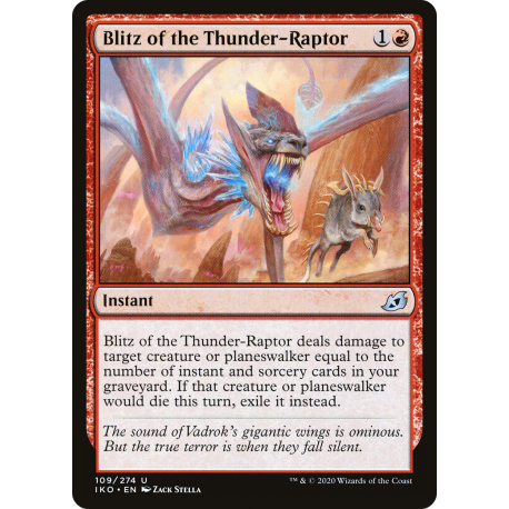 Blitz of the Thunder-Raptor - Foil