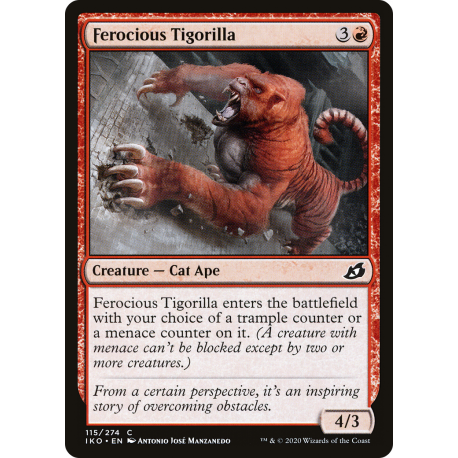 Ferocious Tigorilla