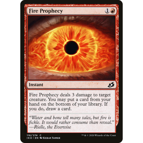 Fire Prophecy - Foil