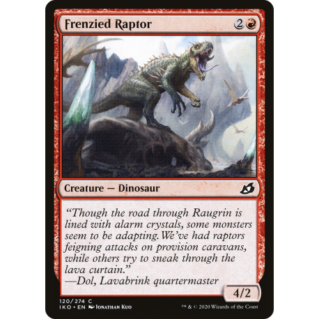 Frenzied Raptor - Foil