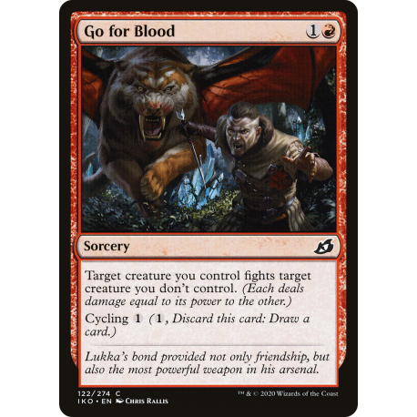 Go for Blood - Foil