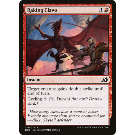 Raking Claws - Foil