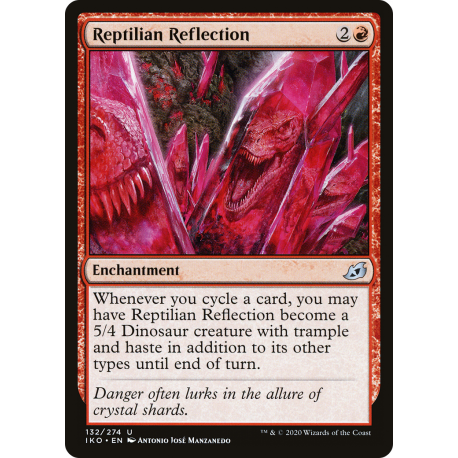 Reptilian Reflection - Foil