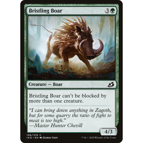 Bristling Boar - Foil