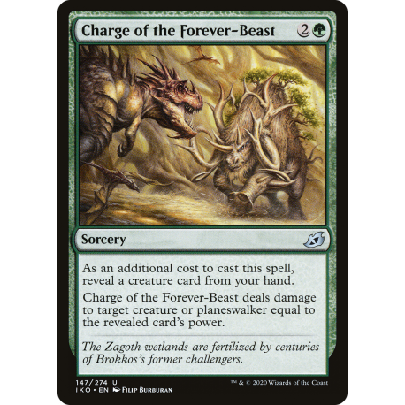 Charge of the Forever-Beast - Foil