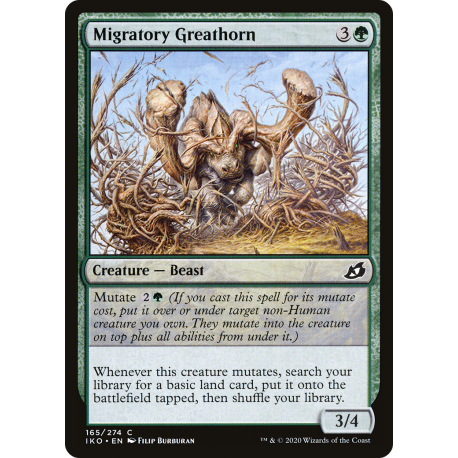 Migratory Greathorn - Foil