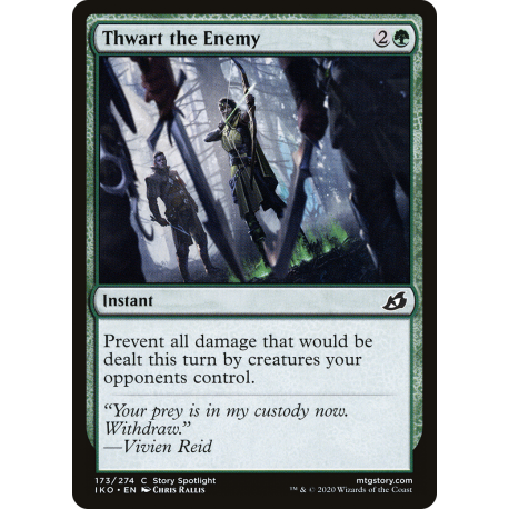 Thwart the Enemy - Foil