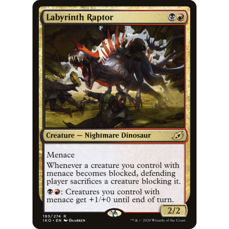 Labyrinth Raptor - Foil