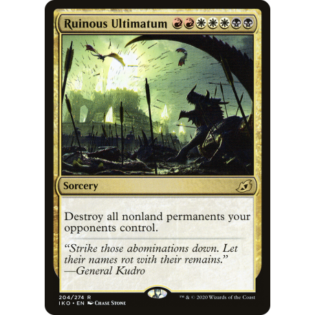 Ruinous Ultimatum - Foil