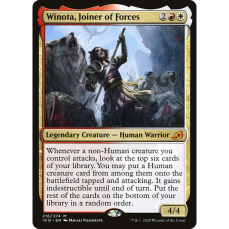 Winota, Joiner of Forces - Foil