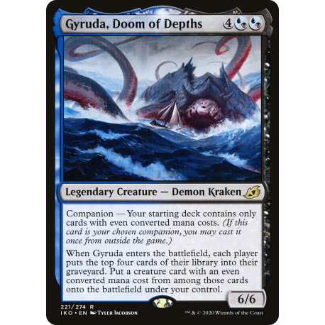 Gyruda, calamité des profondeurs