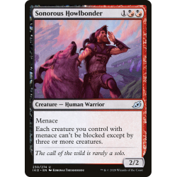 Sonorous Howlbonder - Foil